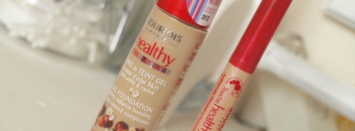 bourjois healthy mix foundation and concealer review